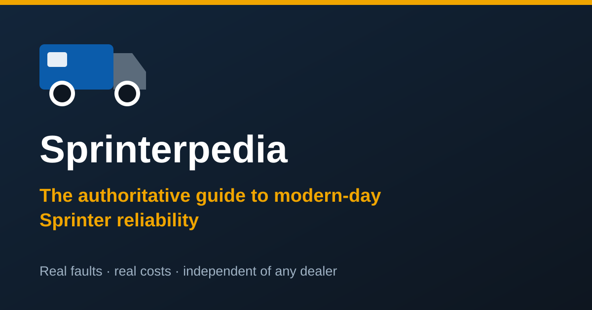Sprinterpedia: The authoritative guide to modern-day Sprinter reliability